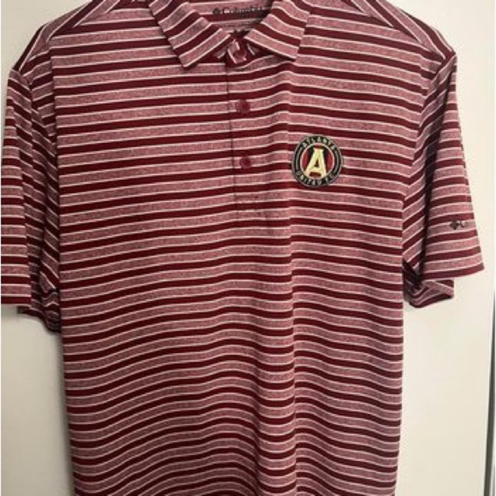 Columbia golf shirt men’s medium Atlanta United